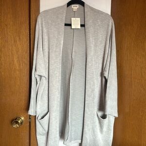 DONNI Ribbed Open Front Cardigan Women’s One Size